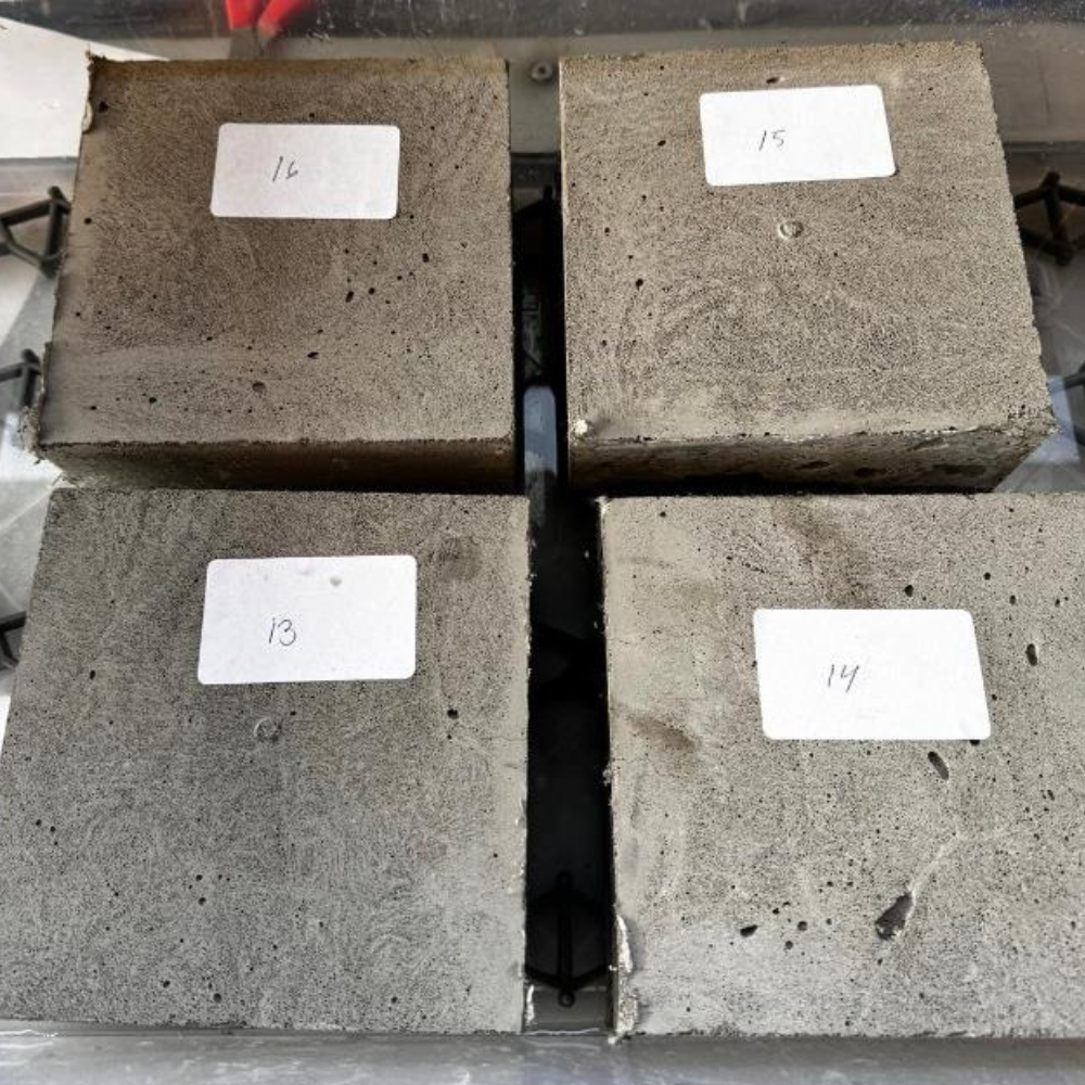 Samples Immersed in Water